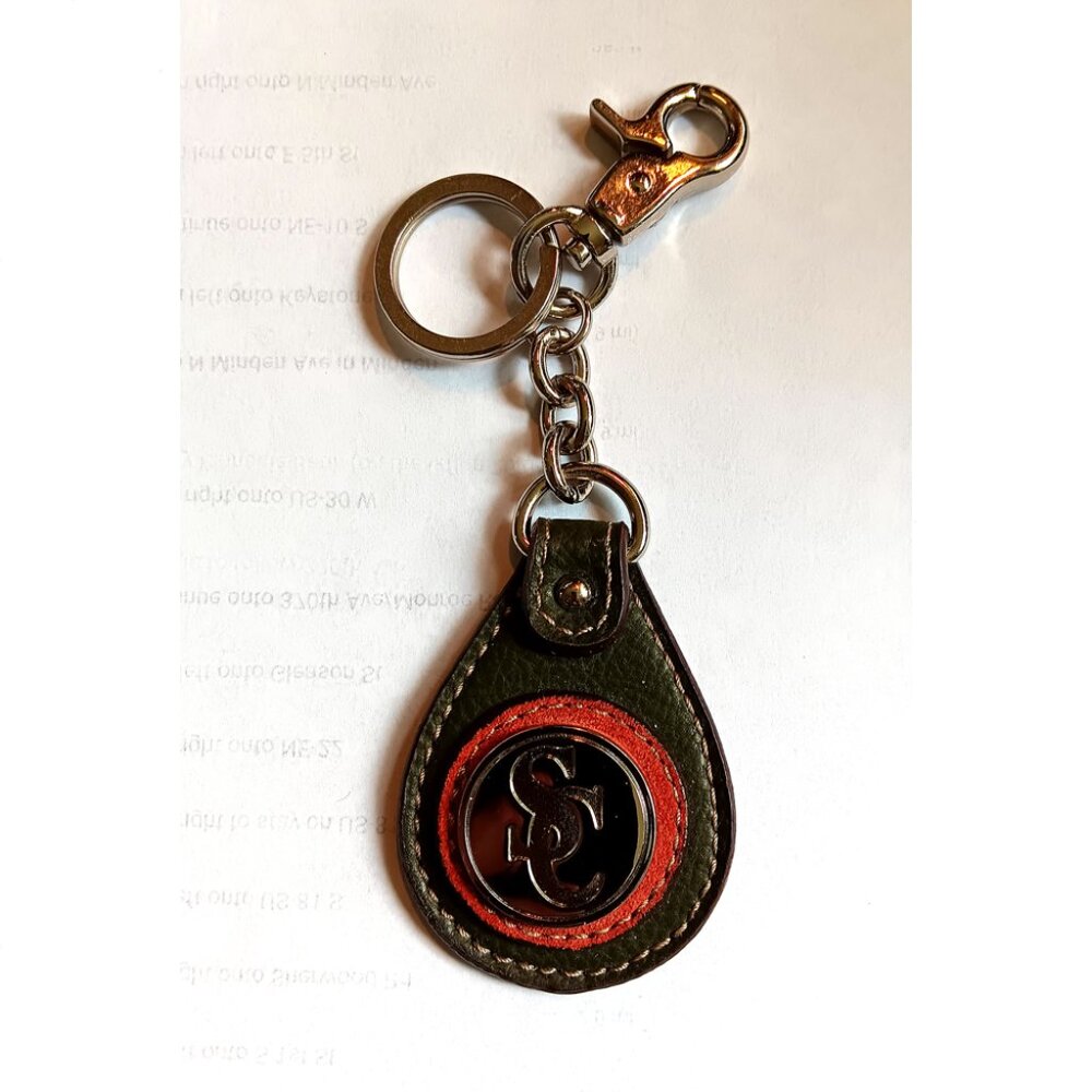 Sophia Caperelli bag FOB ONLY silver tone, vegan leather